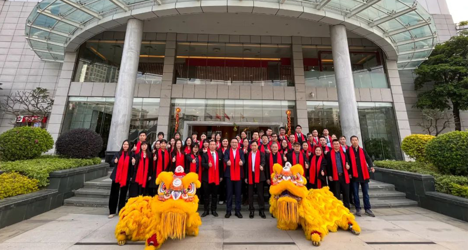 江門地總物業(yè)送祝福 | 兔年添福氣 醒獅賀新春