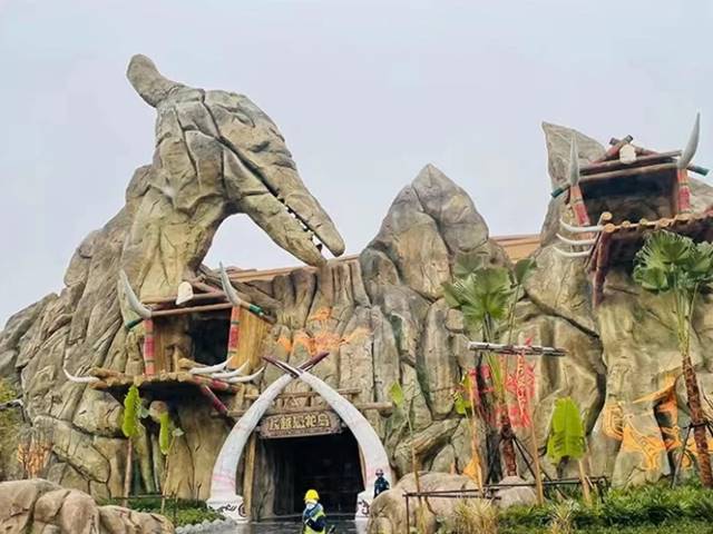 塑石假山 塑石假山