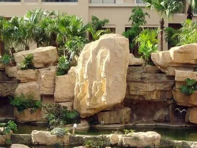 塑石假山 塑石假山